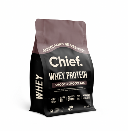 Chief Nutrition - Smooth Chocolate Whey Protein 900g