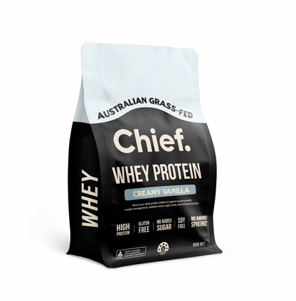Chief Nutrition - Whey Protein Powder Creamy Vanilla 900g