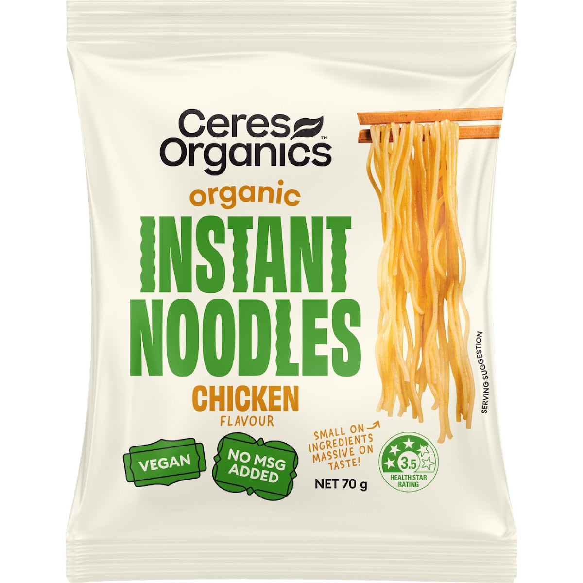 Ceres Organics - Chicken Organic Instant Noodles 70g