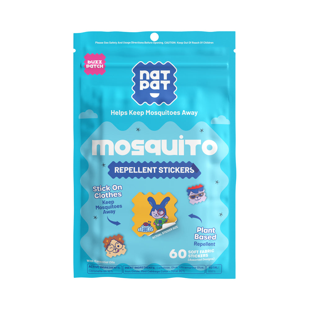Buzz Patch - Mosquito Repellent Stickers 60pk