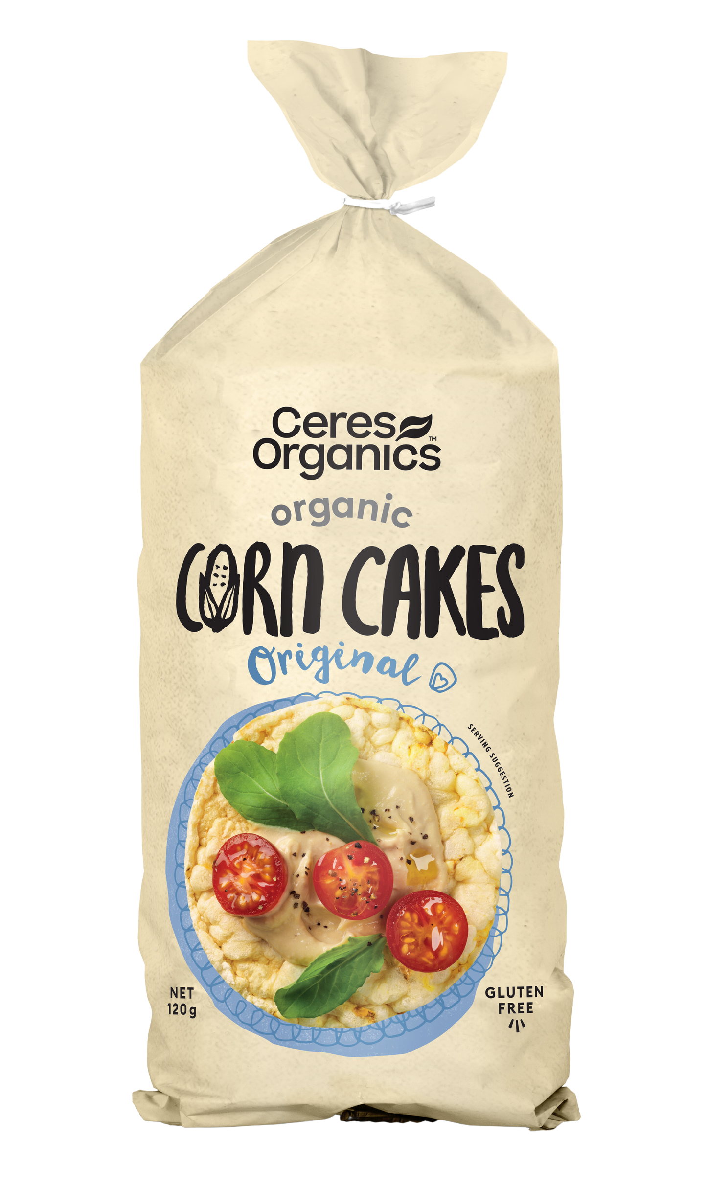 Ceres Organics - Organic Corn Cakes 120g