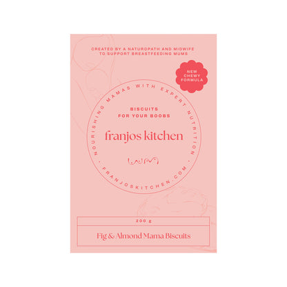Franjo's Kitchen - Fig & Almond Lactation Biscuits