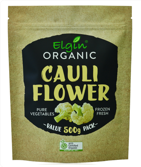 Elgin - Organic Cauliflower Florets 500g