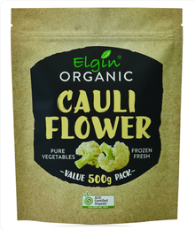 Elgin - Organic Cauliflower Florets 500g