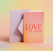 Loco Love - Love Is The Answer Card