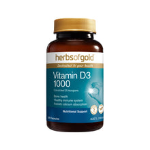 Herbs of Gold - Vitamin D3 1000 120 Capsules