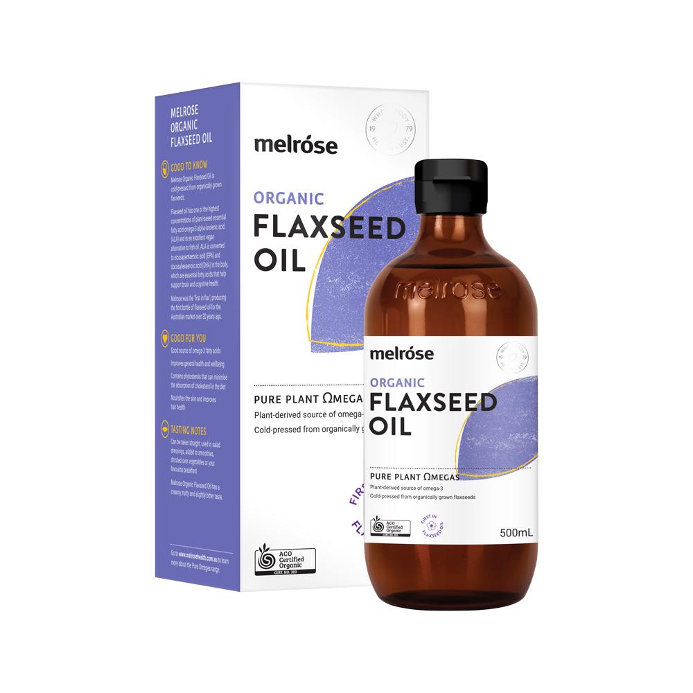 Melrose - Organic Flaxseed Oil 500ml