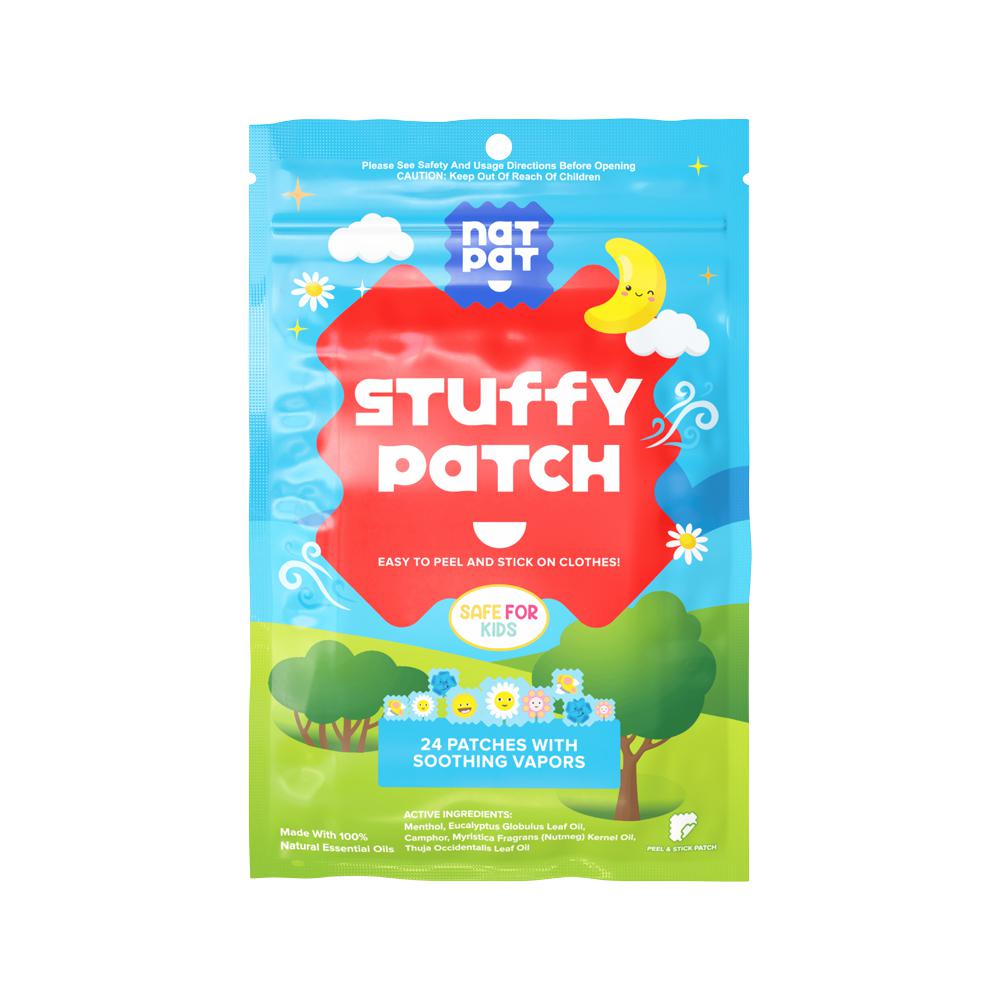 Natpat - Stuffy Patch Stickers 24pk