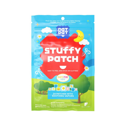 Natpat - Stuffy Patch Stickers 24pk