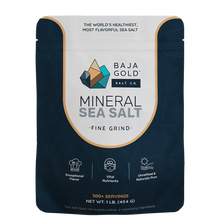 Baja Gold - Signature Mineral Sea Salt - Fine Grind 454g