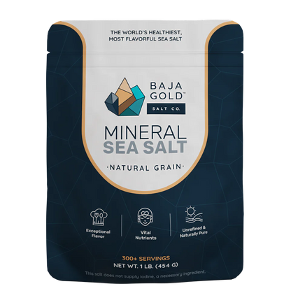 Baja Gold - Mineral Sea Salt Coarse Natural Grain 450g 450g