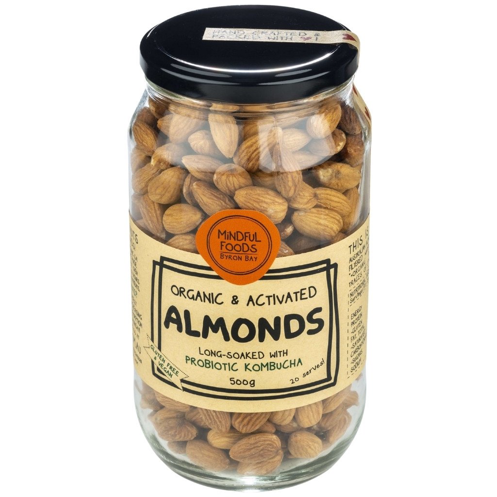 Mindful Foods - Almonds Organic & Activated 500g