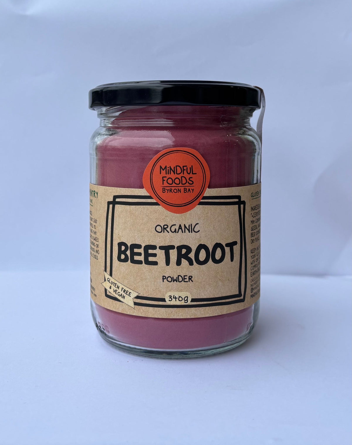 Mindful Foods - Beetroot Powder Organic 340g