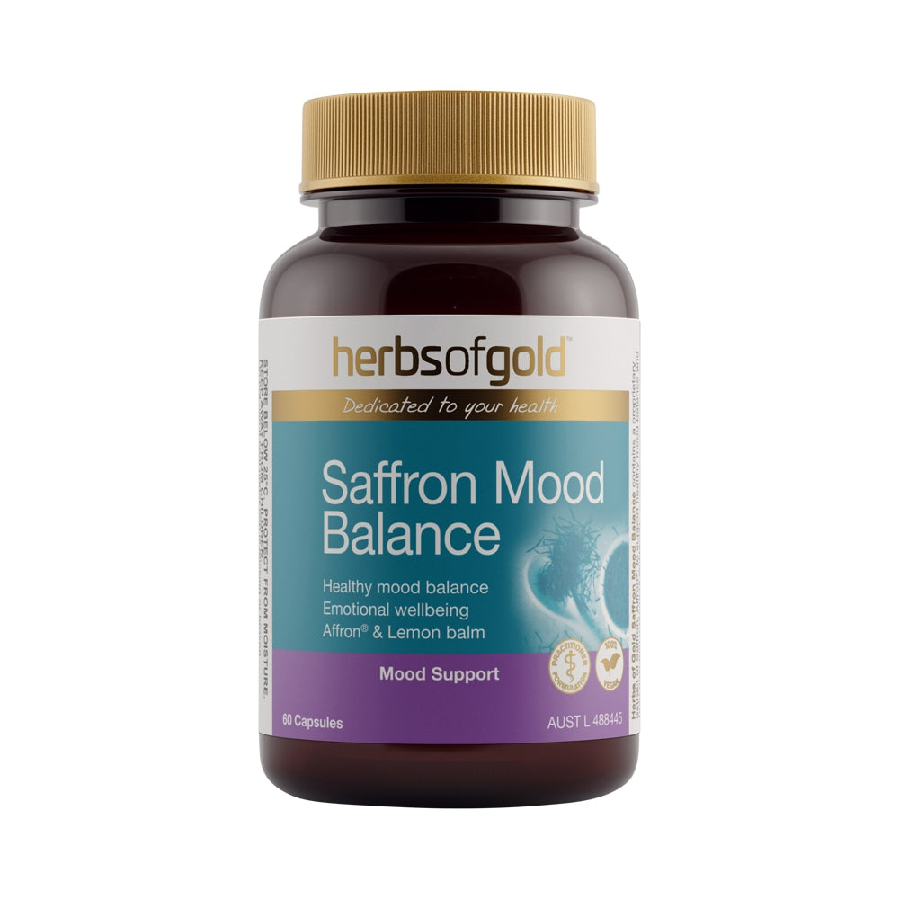 Herbs of Gold - Saffron Mood Balance 60c