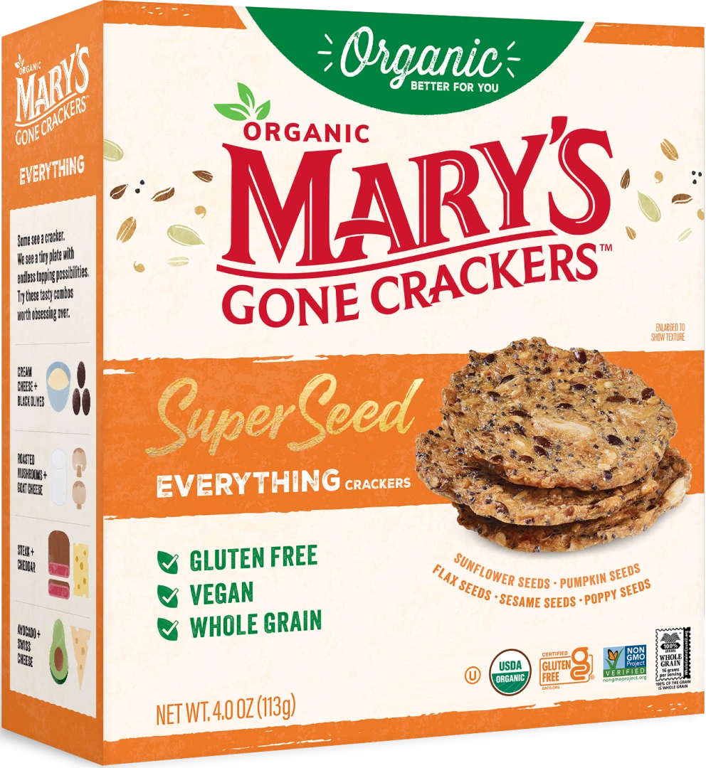 Mary's Gone Crackers - Crackers Super Seed Everything 113g