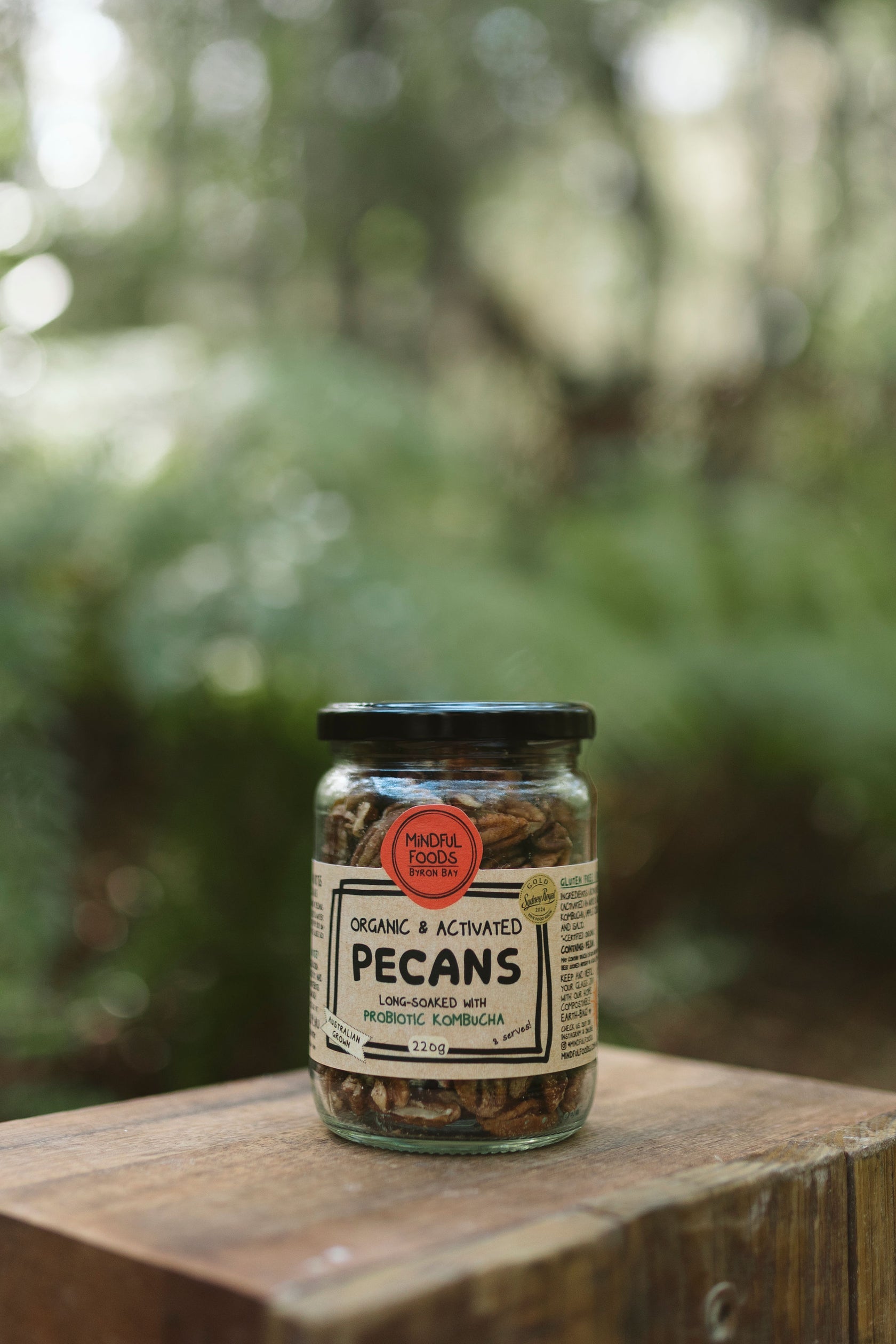 Mindful Foods - Pecans - Organic & Activated 220g