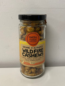 Mindful Foods - Wildfire Cashews - Organic & Activated 120g