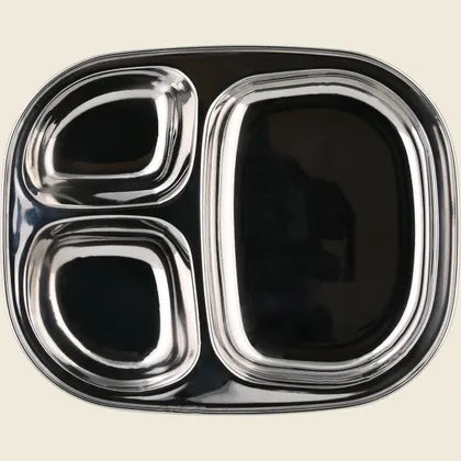 Ever Eco - Stainless Steel Divided Kids Plate