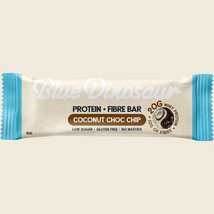 Blue Dinosaur - Protein + Fibre Bar Coconut Choc Chip 50g