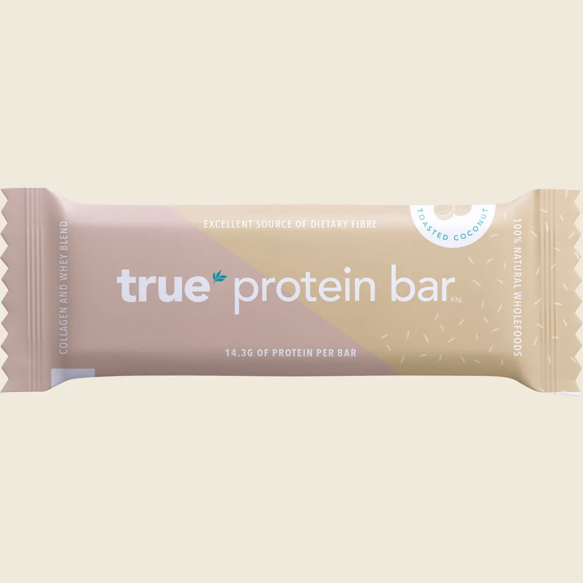 True Protein - Protein Bar Toasted Coconut 63g