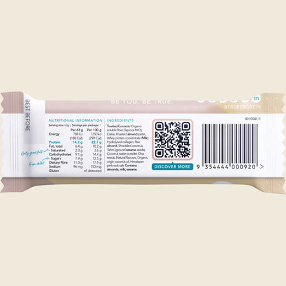 True Protein - Protein Bar Toasted Coconut 63g