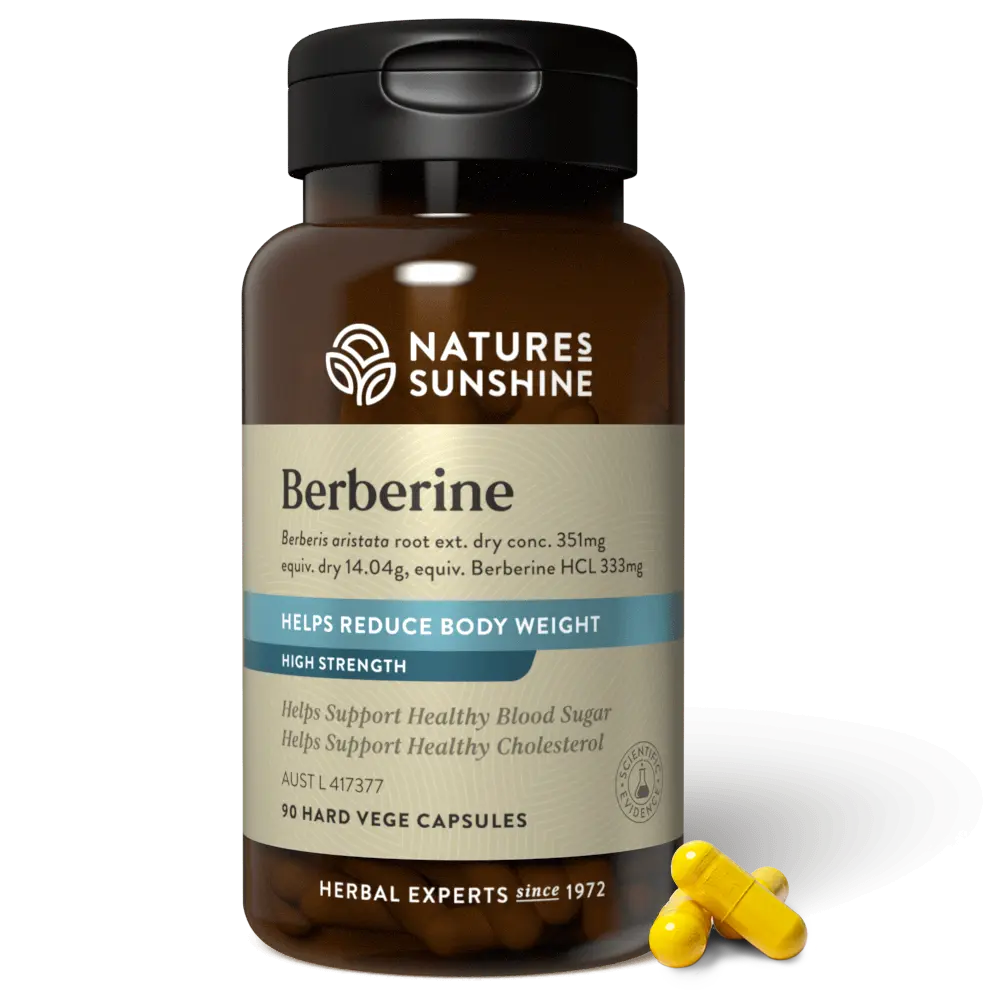 Nature's Sunshine - Berberine 90 Vege Capsules