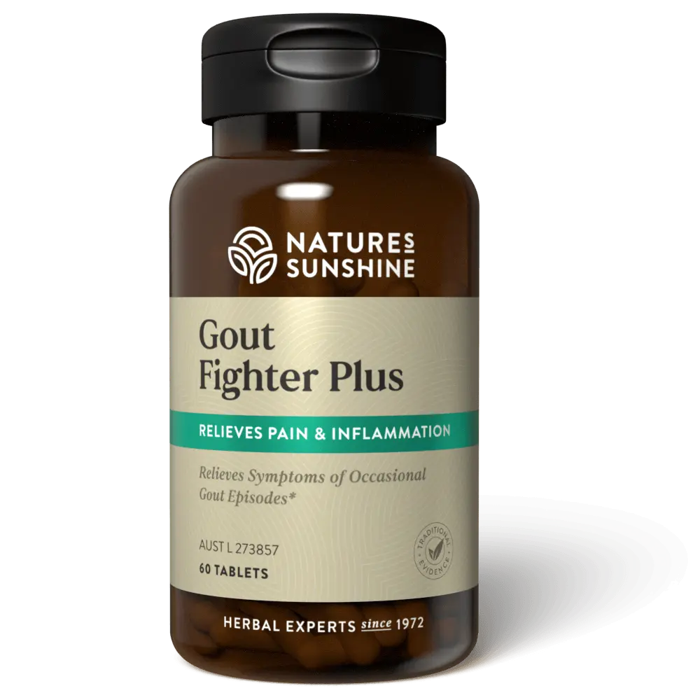 Nature's Sunshine - Gout Fighter Plus 60 Tablets