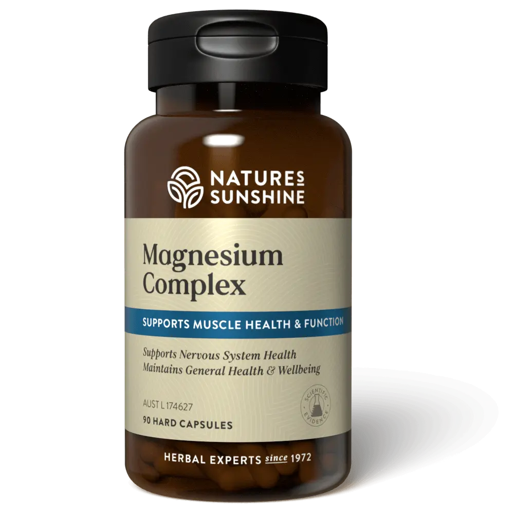 Nature's Sunshine - Magnesium Complex 90 Capsules UPDATE BARCODE