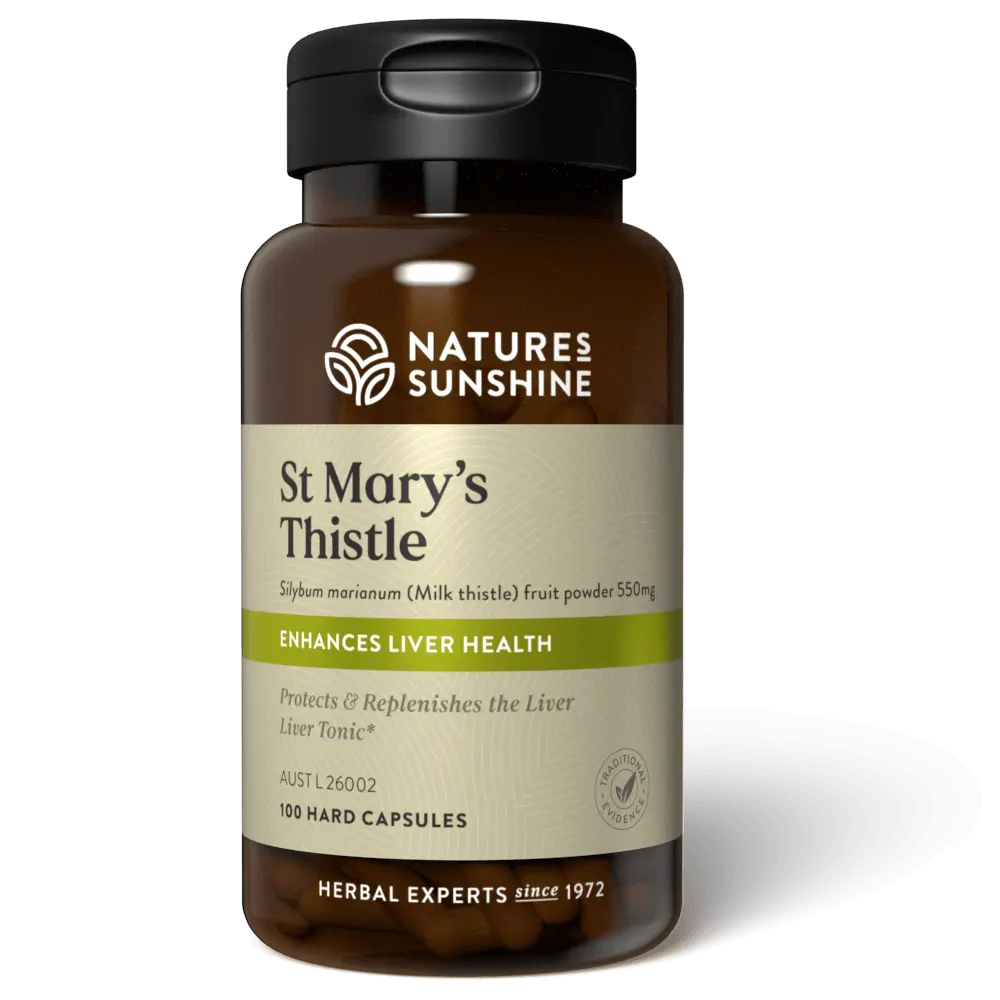 Nature's Sunshine - St Mary's Thistle 550mg 100 Capsules