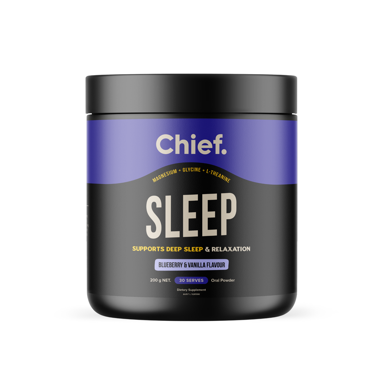 Chief Nutrition - Sleep - Blueberry & Vanilla 200g
