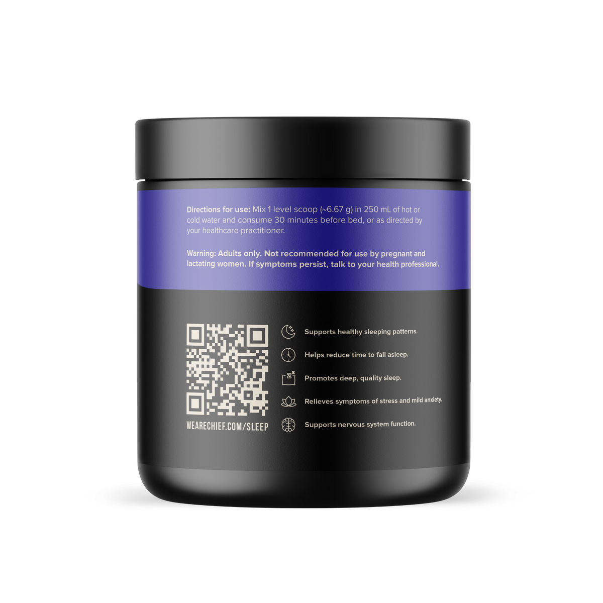Chief Nutrition - Sleep - Blueberry & Vanilla 200g
