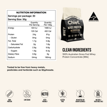 Chief Nutrition - Unflavoured Whey Protein 900g
