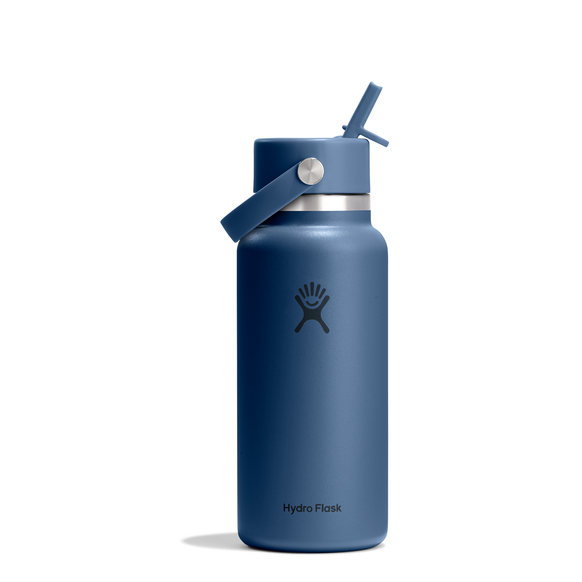 Hydro Flask - Wide Mouth Flex Straw Cap Harbor Blue 946ml
