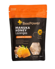 Bee Power - 40 Lozenges Ginger & Lemon 190g