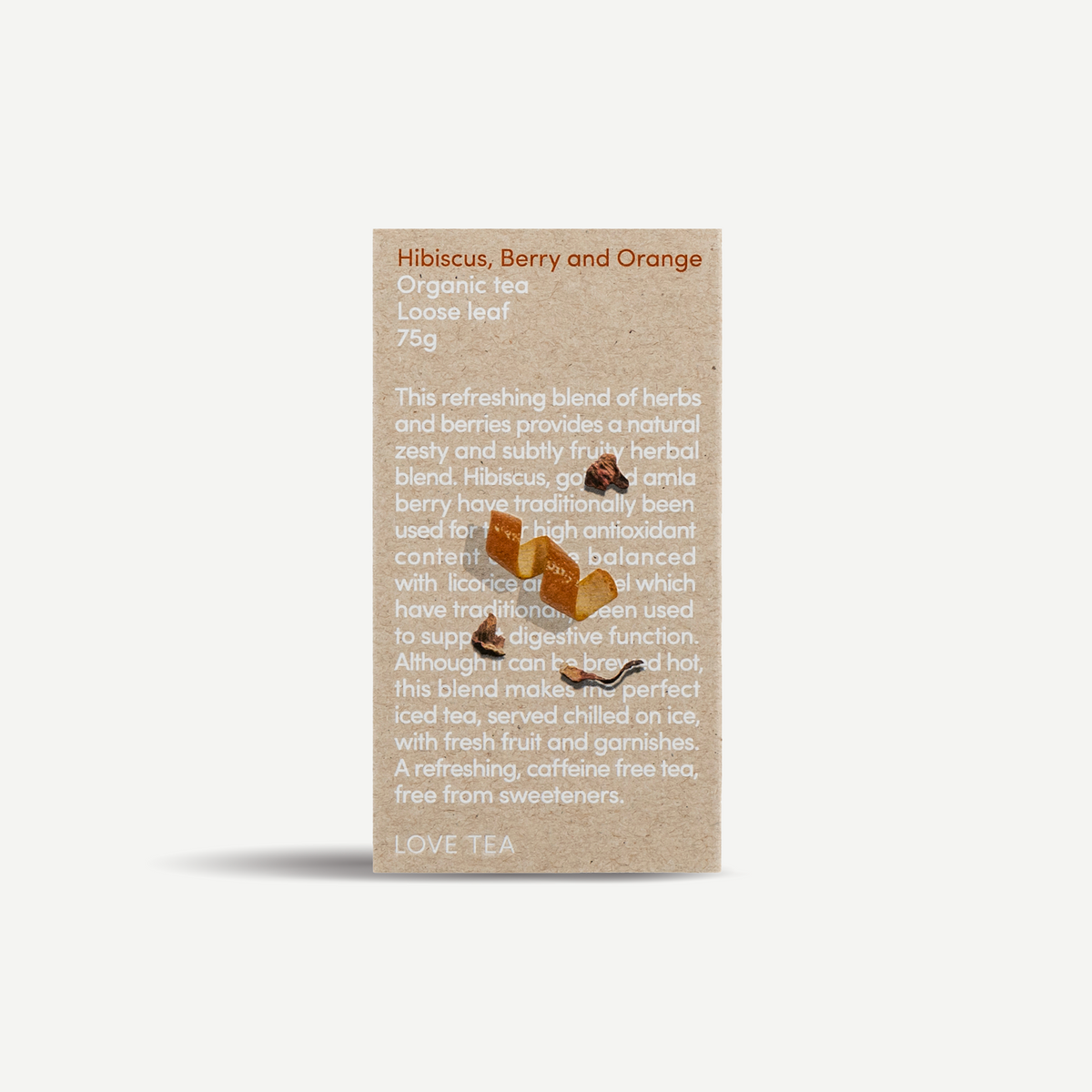 Love Tea - Hibiscus Berry & Orange Loose Leaf 75g