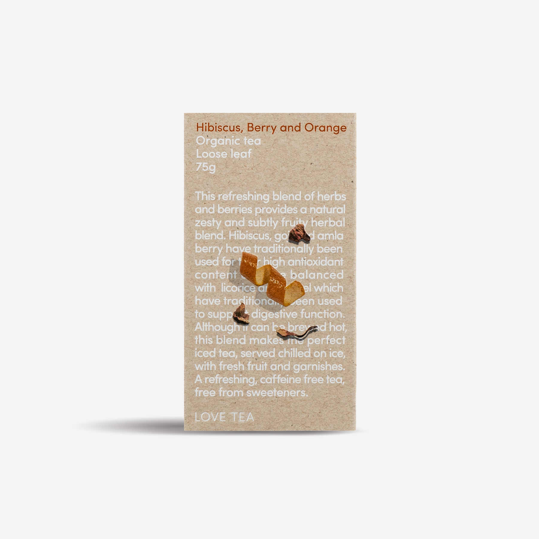 Love Tea - Hibiscus Berry & Orange Loose Leaf 75g