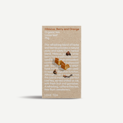 Love Tea - Hibiscus Berry & Orange Loose Leaf 75g