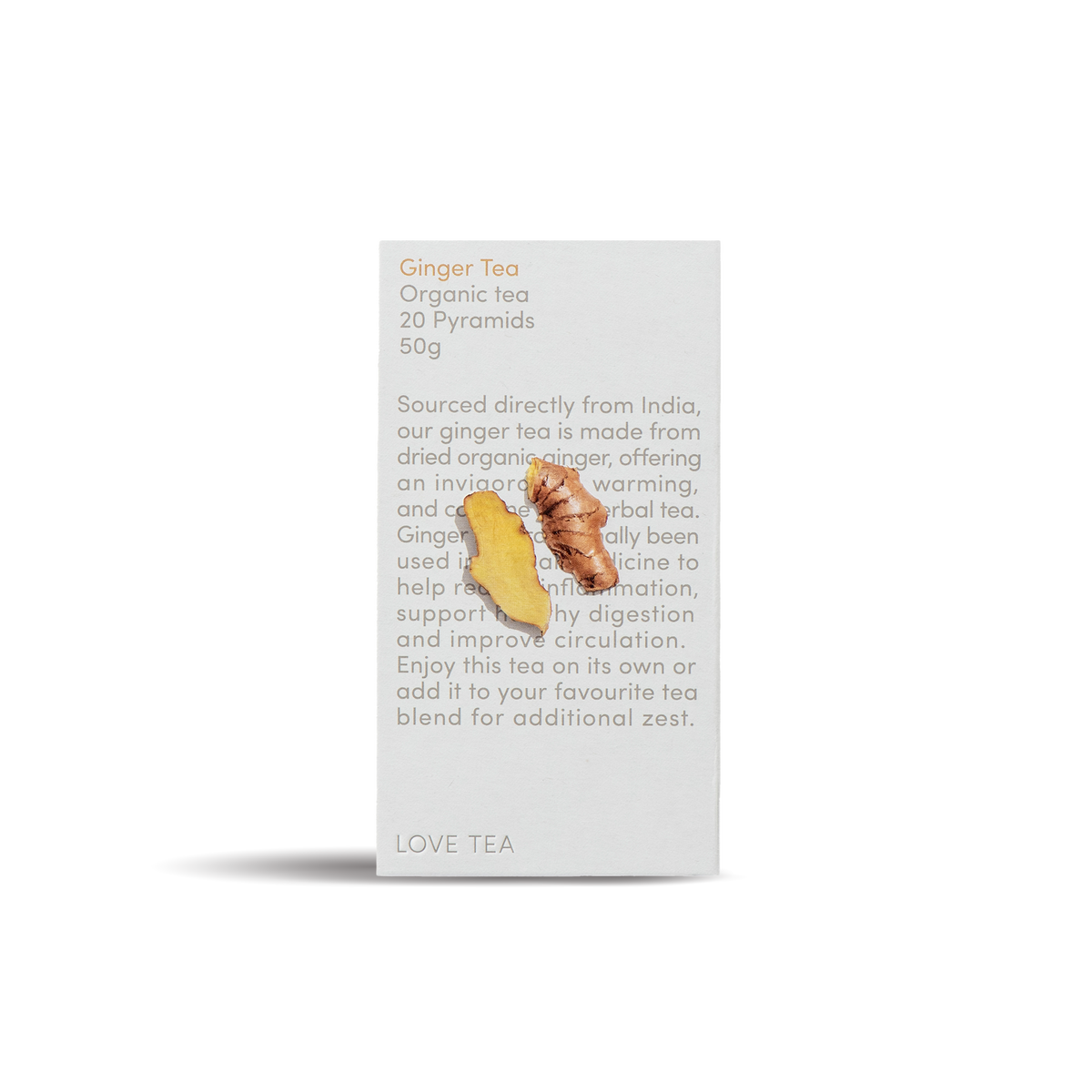 Love Tea - Ginger Tea 20 Pyramids 20g