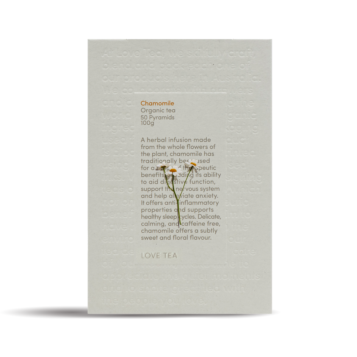 Love Tea - Chamomile Pyramids