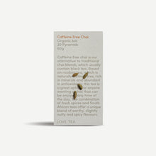 Love Tea - Caffeine Free Chai Pyramids