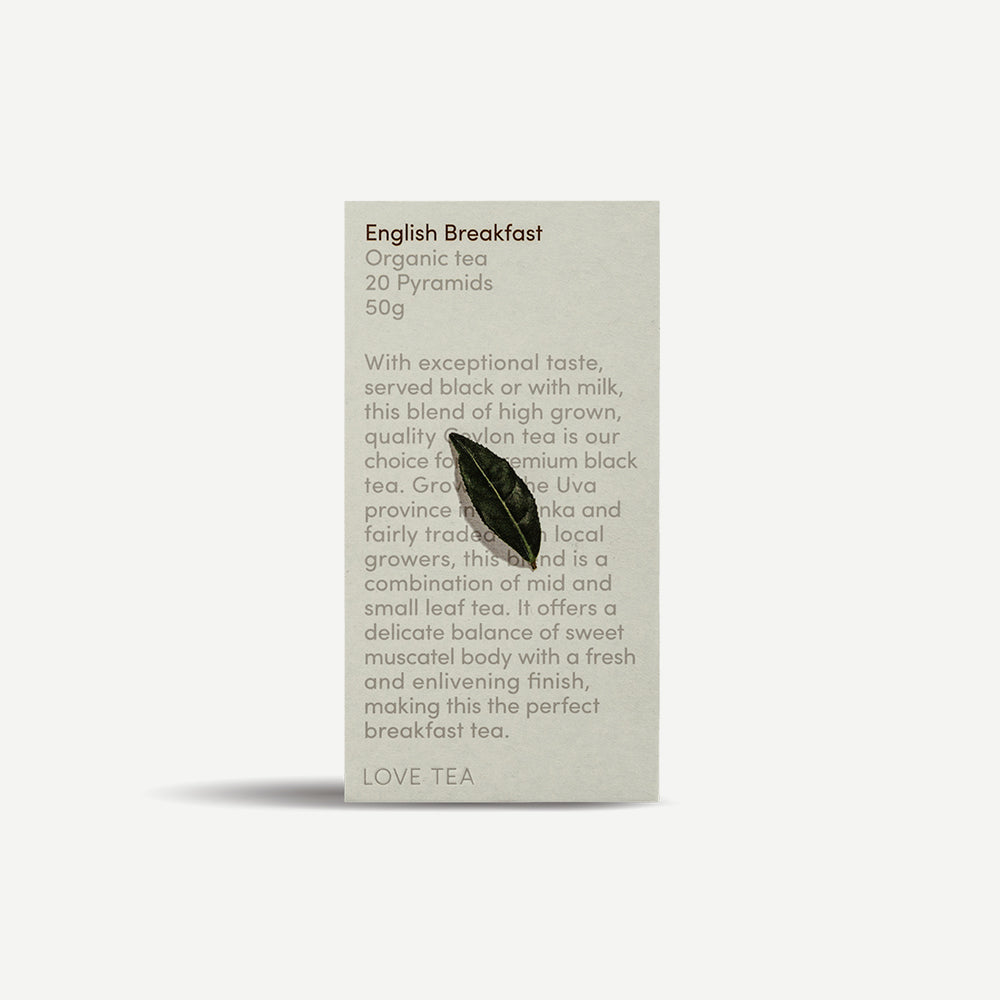 Love Tea - English Breakfast Pyramids