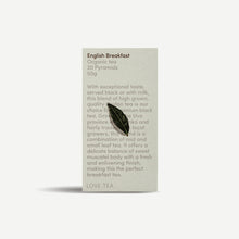 Love Tea - English Breakfast Pyramids