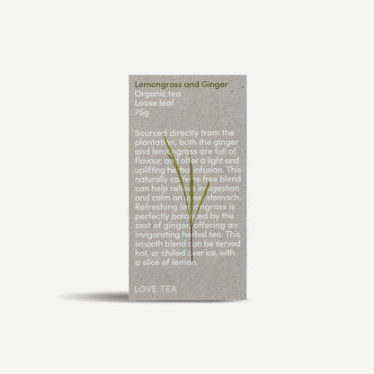 Love Tea - Lemongrass & Ginger 75g