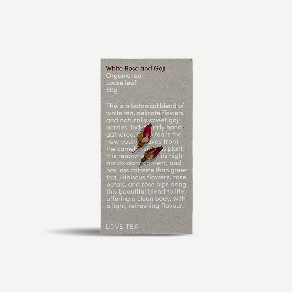 Love Tea - White Rose & Goji 50g