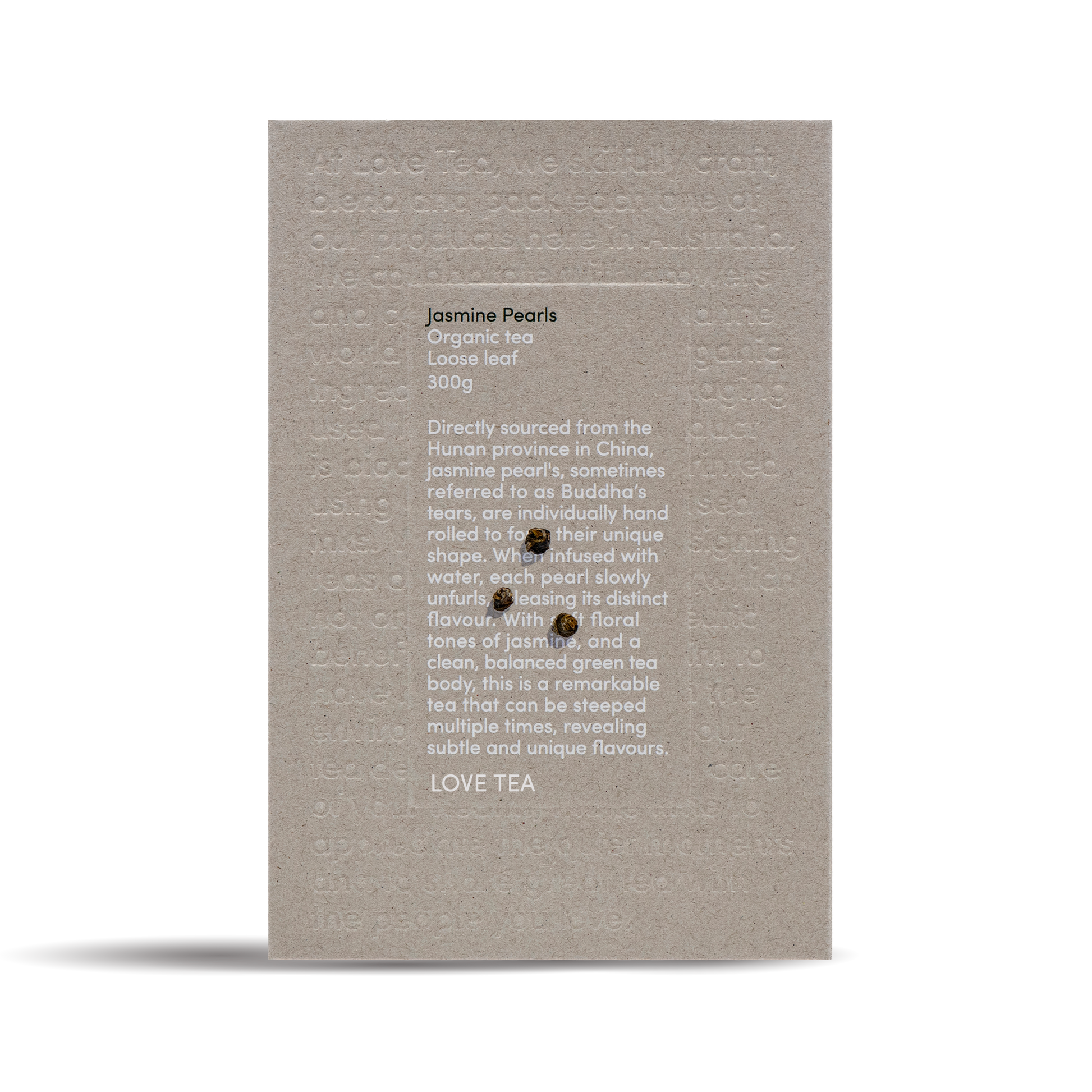 Love Tea - Jasmine Pearls 100g