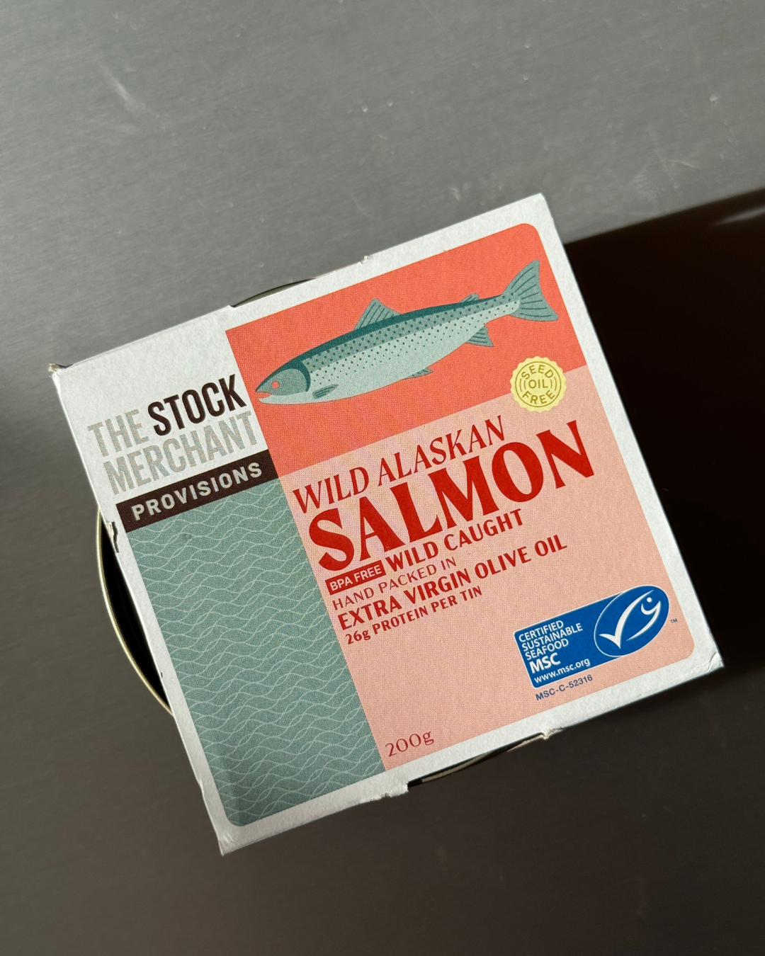 The Stock Merchant - Wild Alaskan Salmon in EVOO 200g