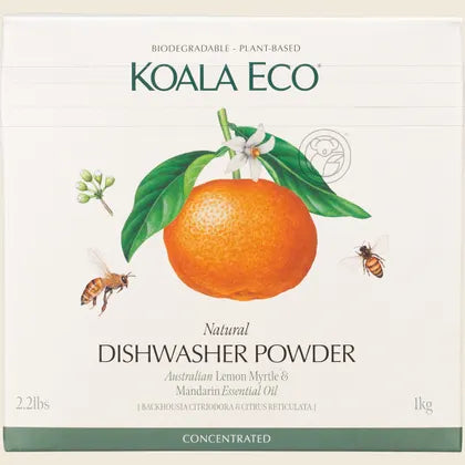 Koala Eco - Dishwasher Powder Lemon Myrtle & Mandarin 1kg