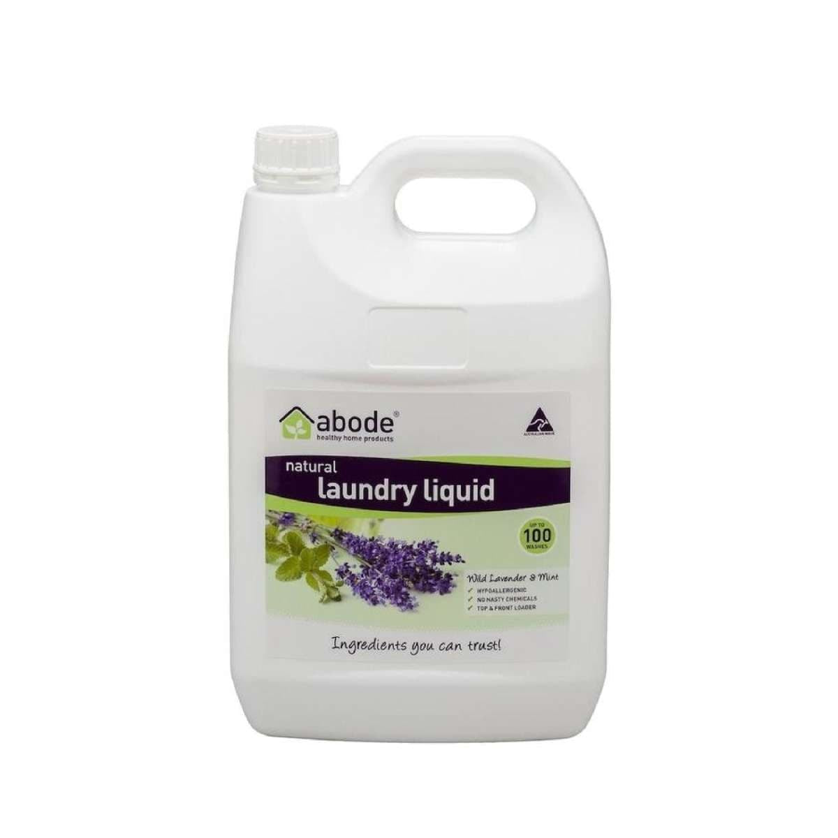 Abode - Laundry Liquid Lavender & Mint 4lt