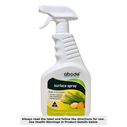 Abode - Surface Spray Ginger & Lemongrass 750ml