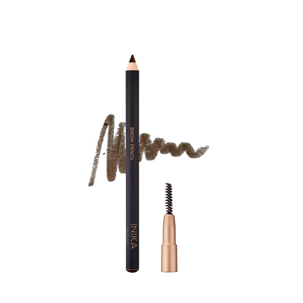 Inika - Organic Brow Pencil Dark Brunette 1.1g
